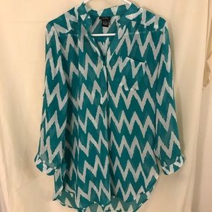 Rue 21 chevron blouse